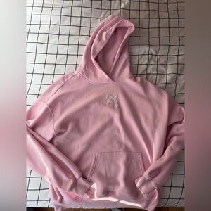 Bow and Anchor Hollister Hoodie Pink Woman’s Size Small